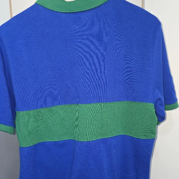 Polo by Ralph Lauren Boys Blue and Green Polo Shirt - Picture 5 of 5